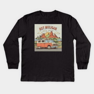 Mulligan's Road Trip, Hot mulligan Kids Long Sleeve T-Shirt